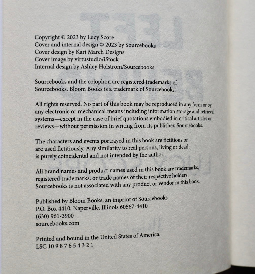 Things We Left Behind (Knockemout Series, 3) 'SIGNED'