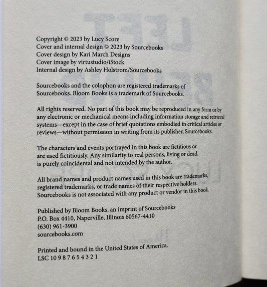 Things We Left Behind (Knockemout Series, 3) 'SIGNED'